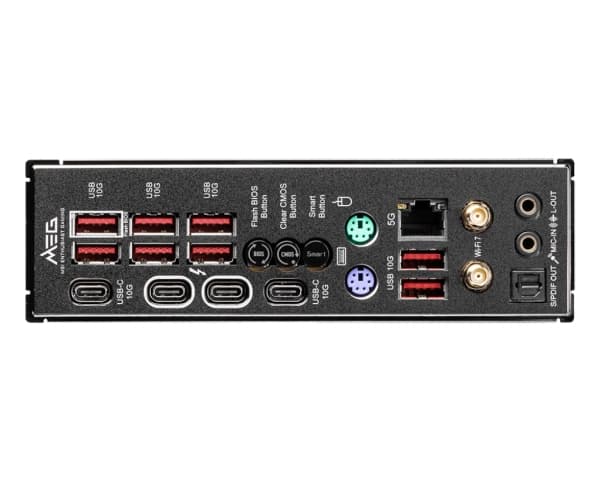 MSI MEG Z890 UNIFY-X - Hovedkort - ATX - LGA1851-sokkel - Z890 Chipset - USB-C 3.2 Gen 2x2, USB 3.2 Gen 1, USB 3.2 Gen 2, USB-C 3.2 Gen2 - 5 Gigabit