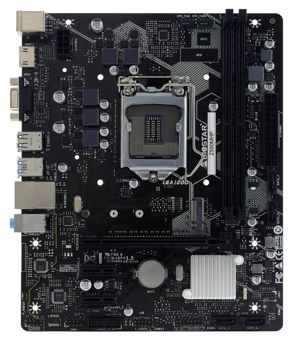 Biostar Z590MHP Intel Z590 LGA 1200 (Socket H5) micro-ATX