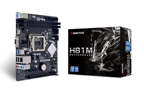 Biostar H81MHV3 3.0 H81 Intel® H81 LGA 1150 (Socket H3) mikro ATX