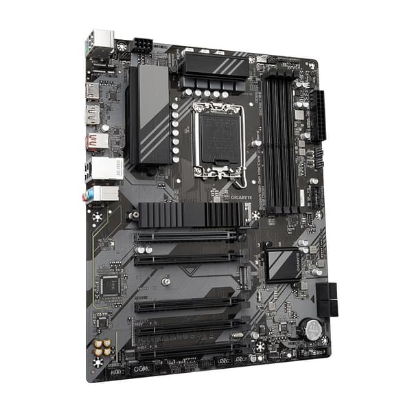 GIGABYTE B760 DS3H bundkort - Understøtter Intel Core 14. generations CPU'er, 8+2+1 faset digital VRM, op til 7600 MHz DDR5 (OC), 2xPCIe 4.0 M.2, GbE