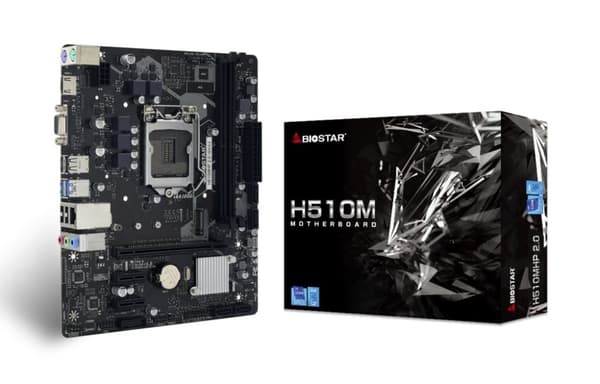 Biostar H510MHP 2.0 bundkort Intel H510 LGA 1200 (Socket H5) micro ATX