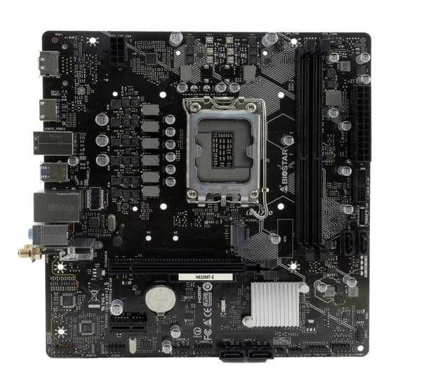Biostar H610MT-E emolevy Intel H610 LGA 1700 micro ATX