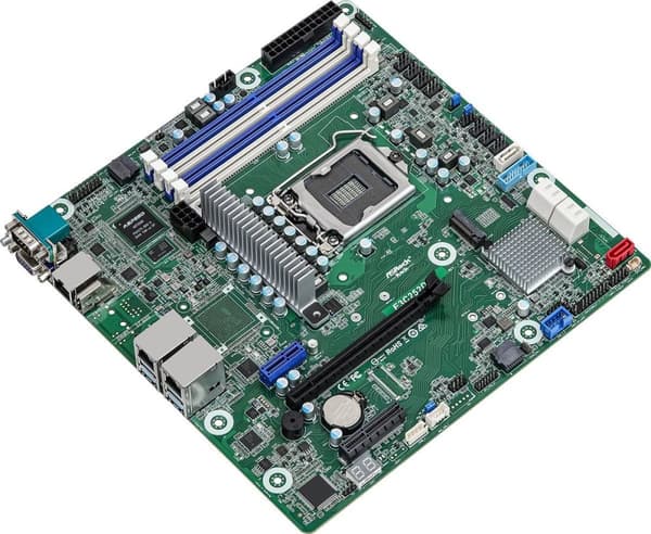 Asrock E3C252D4U bundkort Intel C252 LGA 1200 (Socket H5) micro-ATX