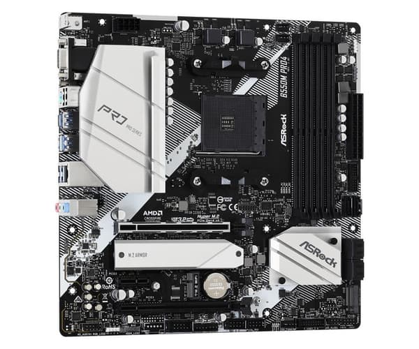 Asrock B550M Pro4 Sokkel AM4 micro ATX AMD B550