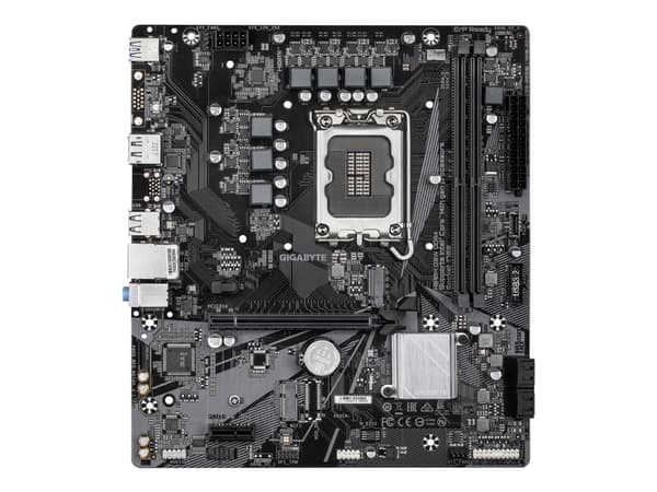Gigabyte H610M D3W DDR4 - 1.0 - hovedkort - micro ATX - LGA1700-sokkel - H610 Chipset - USB-C 3.2 Gen 1, USB 3.2 Gen 1 - Gigabit LAN - innbygd grafik