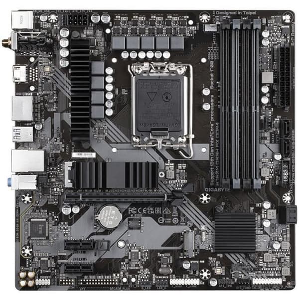 Moderkort - GIGABYTE - B760M DS3H AX DDR4 - Sockel LGA1700 - ATX - Intel B760