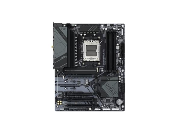 Gigabyte B650 EAGLE AX - Emolevy - ATX - Socket AM5 - AMD B650 piirisarja - USB-C 3.2 Gen 1, USB 3.2 Gen 2, USB 3.2 Gen 1 - Gigabit LAN - sisäinen gr