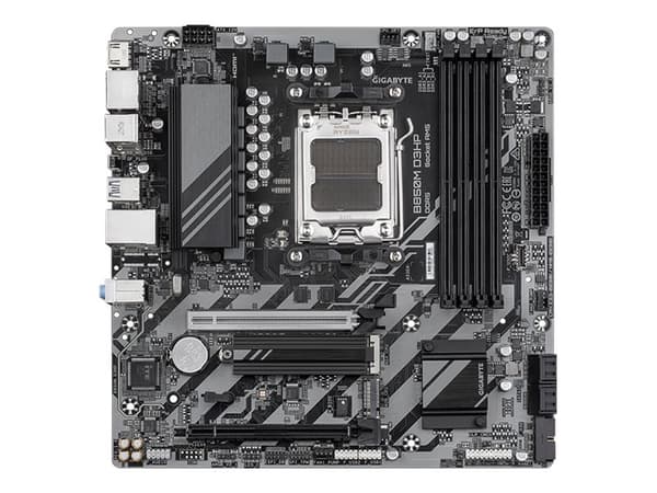 Gigabyte B850M D3HP - Hovedkort - micro ATX - Socket AM5 - AMD B850 Chipset - USB-C 3.2 Gen 1, USB 3.2 Gen 1 - Gigabit LAN - innbygd grafikk (CPU kre