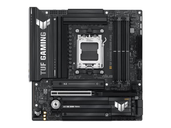 ASUS TUF GAMING B850M-PLUS - Hovedkort - micro ATX - Socket AM5 - AMD B850 Chipset - USB-C 3.2 Gen 2x2, USB-C 3.2 Gen2, USB 3.2 Gen 2, USB 3.2 Gen 1