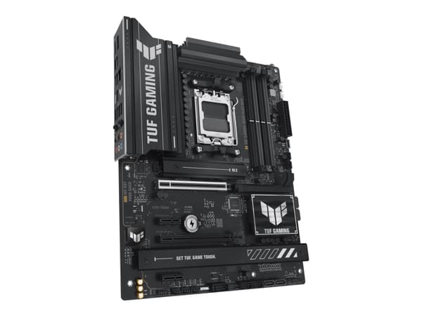 ASUS TUF GAMING B850-PLUS WIFI - Hovedkort - ATX - Socket AM5 - AMD B850 Chipset - USB-C 3.2 Gen 2x2, USB-C 3.2 Gen2, USB 3.2 Gen 2, USB 3.2 Gen 1 -