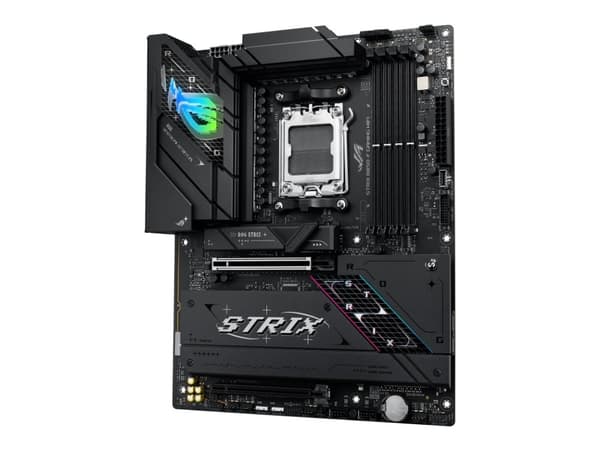 ASUS ROG STRIX B850-F GAMING WIFI - Moderkort - ATX - Socket AM5 - AMD B850 Chipuppsättning - USB-C 3.2 Gen 2x2, USB-C 3.2 Gen2, USB 3.2 Gen 2, USB 3
