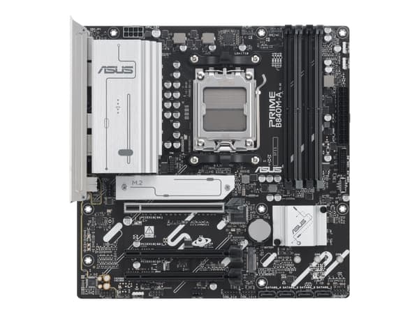ASUS PRIME B840M-A-CSM - Hovedkort - micro ATX - Socket AM5 - AMD B840 Chipset - USB-C 3.2 Gen 1, USB 3.2 Gen 1 - 2.5 Gigabit LAN - innbygd grafikk (