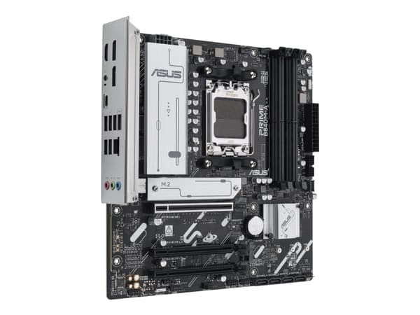 ASUS PRIME B840M-A-CSM - Hovedkort - micro ATX - Socket AM5 - AMD B840 Chipset - USB-C 3.2 Gen 1, USB 3.2 Gen 1 - 2.5 Gigabit LAN - innbygd grafikk (