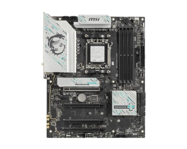 MSI B850 GAMING PLUS WIFI - Moderkort - ATX - Socket AM5 - AMD B850 Chipuppsättning - USB 3.2 Gen 2, USB-C 3.2 Gen2, USB 3.2 Gen 1 - 5 Gigabit Ethern