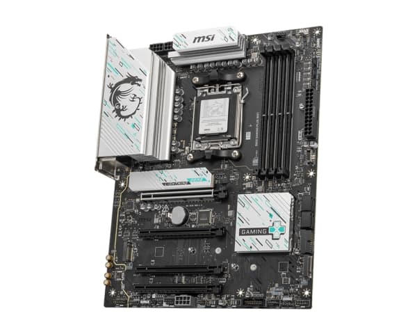 MSI B850 GAMING PLUS WIFI - Moderkort - ATX - Socket AM5 - AMD B850 Chipuppsättning - USB 3.2 Gen 2, USB-C 3.2 Gen2, USB 3.2 Gen 1 - 5 Gigabit Ethern