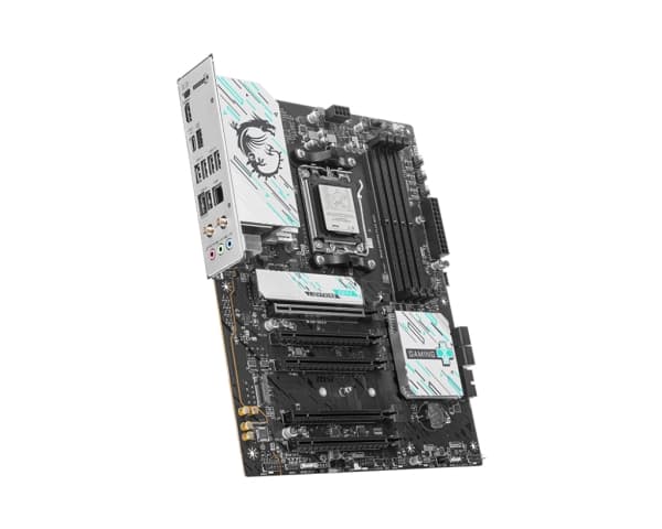 MSI B840 GAMING PLUS WIFI - Hovedkort - ATX - Socket AM5 - AMD B840 Chipset - USB 3.2 Gen 2, USB-C 3.2 Gen2, USB 3.2 Gen 1 - 2.5 Gigabit LAN, Wi-Fi 7
