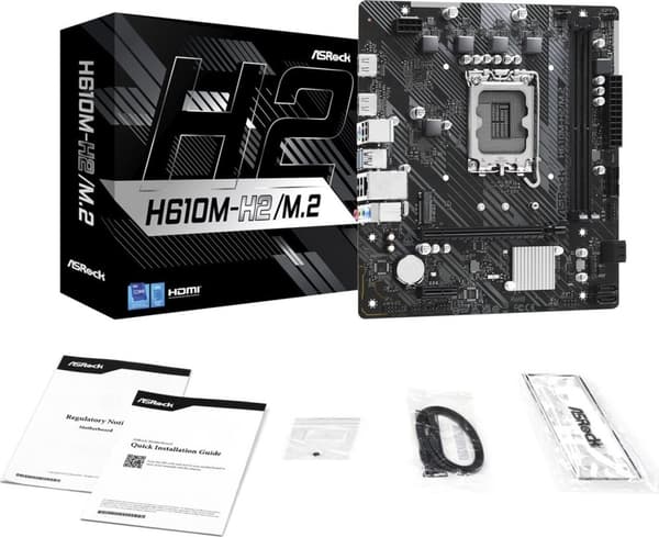 Asrock H610M-H2/M.2 bundkort