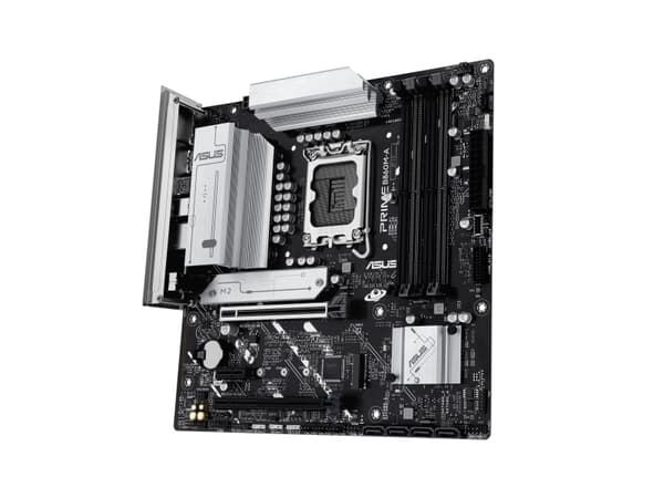 ASUS PRIME B860-PLUS-CSM - Hovedkort - ATX - LGA1851-sokkel - B860 Chipset - USB-C 3.2 Gen 2x2, USB 3.2 Gen 2, USB 3.2 Gen 1, USB-C 3.2 Gen 1 - 2.5 G