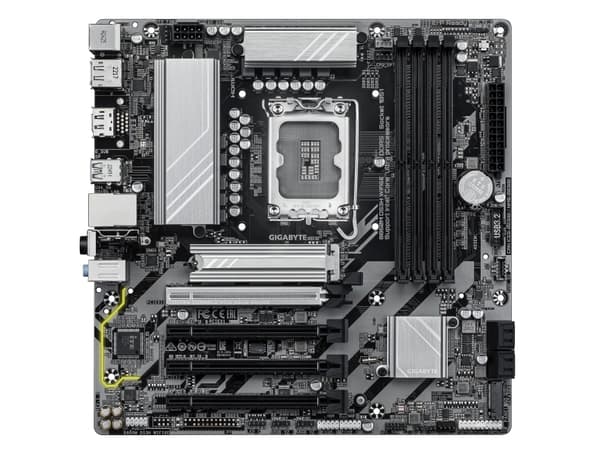 Gigabyte B860M DS3H WIFI6E - Hovedkort - ATX - LGA1851-sokkel - AMD B850 Chipset - USB-C 3.2 Gen 1, USB 3.2 Gen 2, USB 3.2 Gen 1 - Bluetooth, Wi-Fi 6