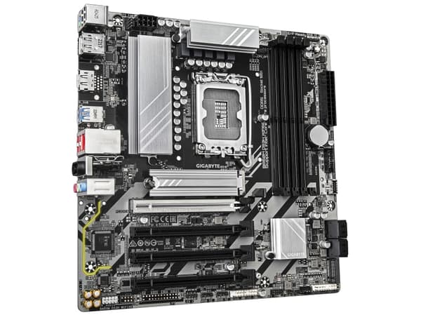 Gigabyte B860M DS3H WIFI6E - Hovedkort - ATX - LGA1851-sokkel - AMD B850 Chipset - USB-C 3.2 Gen 1, USB 3.2 Gen 2, USB 3.2 Gen 1 - Bluetooth, Wi-Fi 6