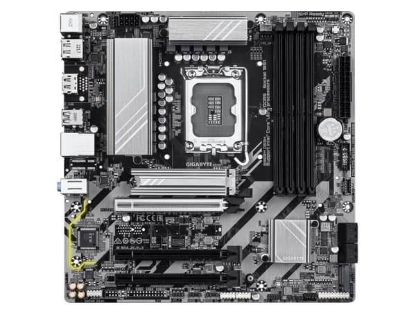 Gigabyte B860M DS3H - 2.0 - hovedkort - ATX - LGA1851-sokkel - AMD B850 Chipset - USB-C 3.2 Gen 1, USB 3.2 Gen 2, USB 3.2 Gen 1 - 2.5 Gigabit LAN - i