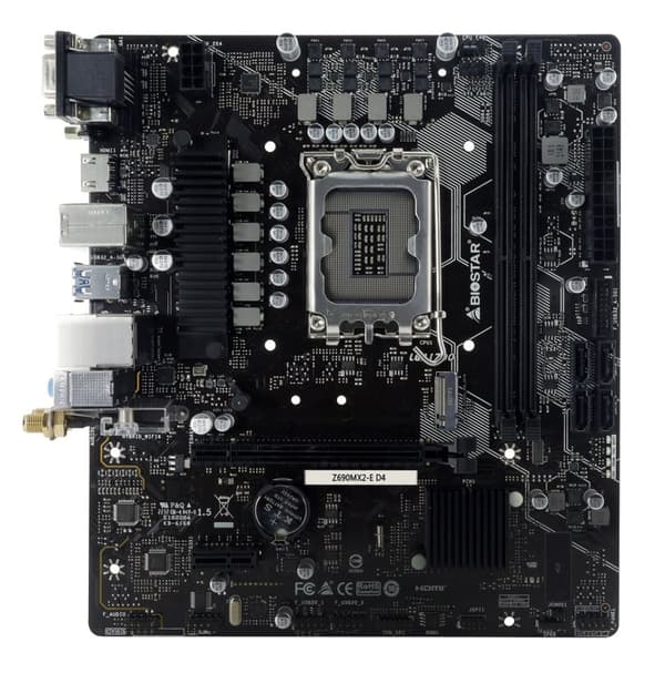 Bundkort Biostar Z690MX2-E D4