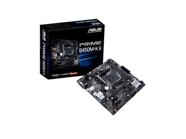 MB AMD B450 SAM4 MATX PRIME B450M-K II ASUS