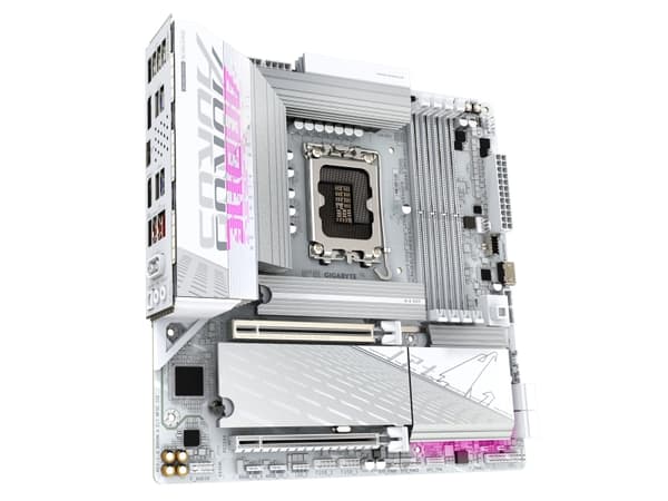 GIGABYTE B860M AORUS ELITE WF6E ICE, Intel, LGA 1851 (Socket V1), Intel Core Ultra (Series 1), Intel Core Ultra (Series 2), LGA 1851, DDR5-SDRAM, 256