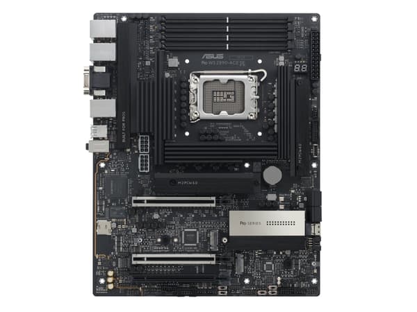 ASUS PRO WS Z890-ACE SE - Hovedkort - ATX - LGA1851-sokkel - Z890 Chipset - USB-C 3.2 Gen 2x2, USB 3.2 Gen 2, USB4, USB 3.2 Gen 1 - 10 Gigabit LAN, 2