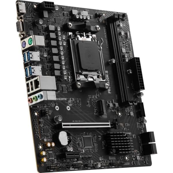 Moderkort - MSI - PRO A620M-B - Sockel AM5 - Micro ATX - 64 GB DDR4 SDRAM