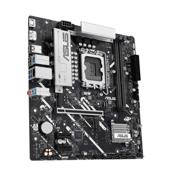Moderkort - ASUS - PRIME B860M-K - Socket LGA1200 - Micro ATX - 64 GB RAM max