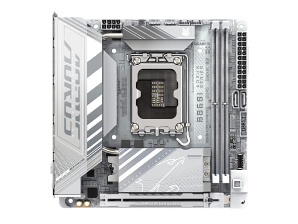 AORUS B860I PRO ICE - Hovedkort - mini-ITX - LGA1851-sokkel - B860 Chipset - USB4, USB-C 3.2 Gen2, USB 3.2 Gen 1, USB 3.2 Gen 2 - Bluetooth, 2.5 Giga