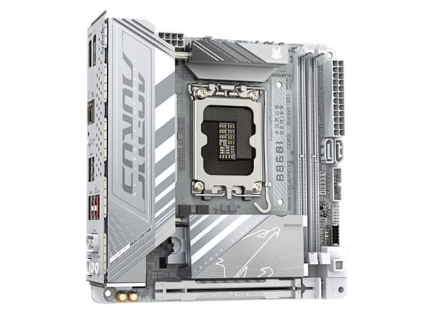 AORUS B860I PRO ICE - Hovedkort - mini-ITX - LGA1851-sokkel - B860 Chipset - USB4, USB-C 3.2 Gen2, USB 3.2 Gen 1, USB 3.2 Gen 2 - Bluetooth, 2.5 Giga