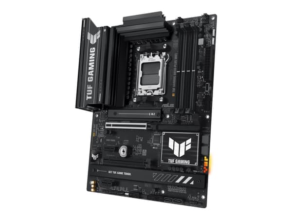 ASUS TUF GAMING B850-PLUS WIFI - Hovedkort - ATX - Socket AM5 - AMD B850 Chipset - USB-C 3.2 Gen2, USB 3.2 Gen 1, USB 3.2 Gen 2, USB-C 3.2 Gen 2x2, U