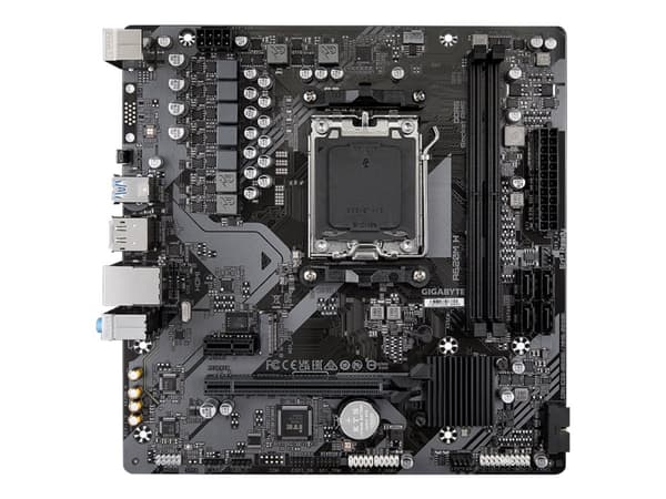 Gigabyte A620M H - Hovedkort - micro ATX - Socket AM5 - AMD A620 Chipset - USB 3.2 Gen 1, USB-C 3.2 Gen 1 - Gigabit LAN - innbygd grafikk (CPU kreves