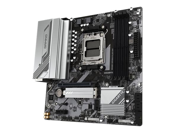 Gigabyte B650M GAMING PLUS WIFI - 1.X - hovedkort - micro ATX - Socket AM5 - AMD B650 Chipset - USB 3.2 Gen 1, USB-C 3.2 Gen 1 - 2.5 Gigabit LAN, Blu