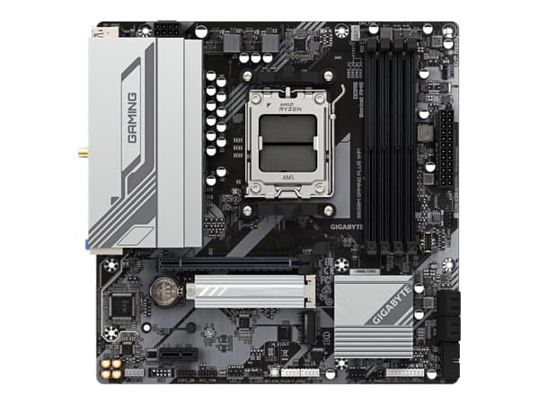 Gigabyte B650M GAMING PLUS WIFI - 1.X - hovedkort - micro ATX - Socket AM5 - AMD B650 Chipset - USB 3.2 Gen 1, USB-C 3.2 Gen 1 - 2.5 Gigabit LAN, Blu