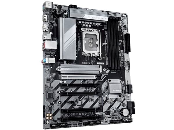 GIGABYTE B860 DS3H Motherboard - Supports Intel Core Ultra CPUs, 8+1+2+2 phases VRM, up to 9066MHz DDR5, 1xPCIe 5.0 + 1xPCIe 4.0 M.2, 2.5 GbE LAN, US
