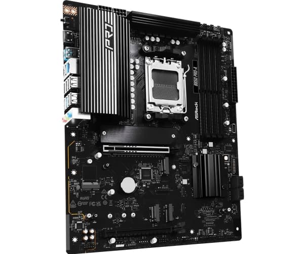 ASRock B850 Pro-A - Hovedkort - ATX - Socket AM5 - AMD B850 Chipset - USB-C 3.2 Gen 2x2, USB-C 3.2 Gen 1, USB 3.2 Gen 1, USB-C 3.2 Gen2 - 2.5 Gigabit