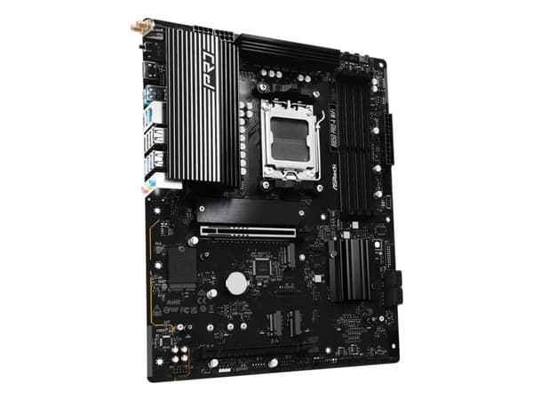 ASRock B850 Pro-A WiFi - Hovedkort - ATX - Socket AM5 - AMD B850 Chipset - USB-C 3.2 Gen 2x2, USB-C 3.2 Gen 1, USB 3.2 Gen 1, USB-C 3.2 Gen2 - 2.5 Gi