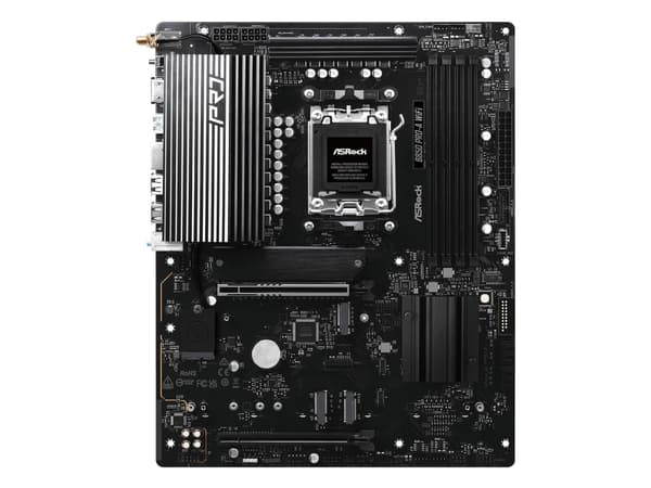 ASRock B850 Pro-A WiFi - Hovedkort - ATX - Socket AM5 - AMD B850 Chipset - USB-C 3.2 Gen 2x2, USB-C 3.2 Gen 1, USB 3.2 Gen 1, USB-C 3.2 Gen2 - 2.5 Gi