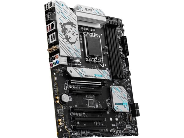 MSI B760 GAMING PLUS WIFI DDR4, Intel, LGA 1700, Intel® Celeron®, Intel® Pentium® Gold, LGA 1700, 128 GB, DDR4-SDRAM
