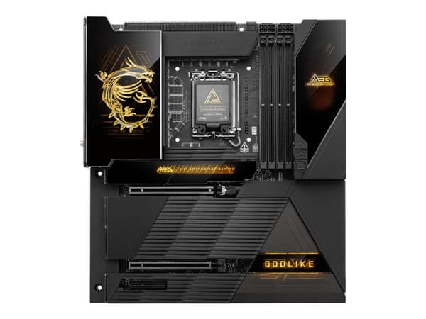 MSI MEG Z890 GODLIKE - Hovedkort - utvidet ATX (E-ATX) - LGA1851-sokkel - Z890 Chipset - USB4, USB 3.2 Gen 1, USB 3.2 Gen 2, USB-C 3.2 Gen 2x2, USB-C