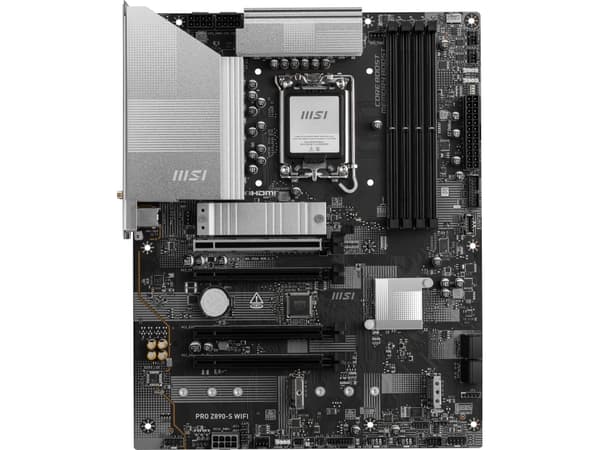 MSI PRO Z890-S WIFI, Intel, LGA 1851 (Socket V1), Intel Core Ultra (Series 2), LGA 1851, 256 GB, DDR5-SDRAM