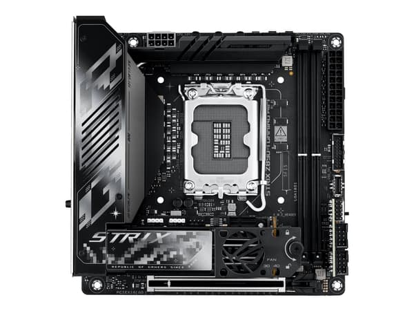 ASUS ROG STRIX Z890-I GAMING WIFI, Intel, LGA 1851 (Socket V1), Intel Core Ultra (Series 2), DDR5-SDRAM, 96 GB, DIMM