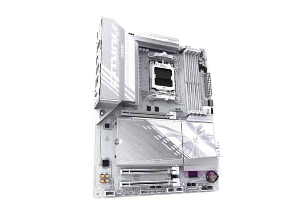 AORUS B850 ELITE WIFI7 ICE - Hovedkort - ATX - Socket AM5 - AMD B850 Chipset - USB-C 3.2 Gen 2x2, USB-C 3.2 Gen2, USB 3.2 Gen 2, USB 3.2 Gen 1 - Blue