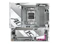 Miniatyrbilde 3 av 5: AORUS B850M ELITE WIFI6E ICE - Hovedkort - micro ATX - Socket AM5 - AMD B850 Chipset - USB-C 3.2 Gen 2x2, USB-C 3.2 Gen2, USB 3.2 Gen 1, USB 3.2 Gen
