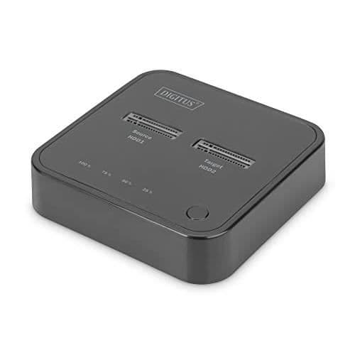 DIGITUS DUAL M.2 NVME SSD-DOCKINGSSTATION MED AV-KLON-FUNKTION