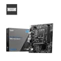 Miniatyrbild 1 av 3: MSI Pro H610M-E moderkort - Socket 1700 - DDR5