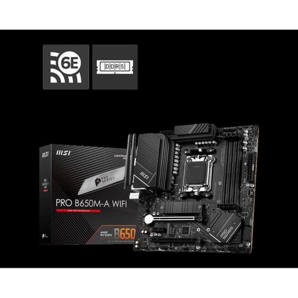 Moderkort - MSI - PRO B650M-A WIFI